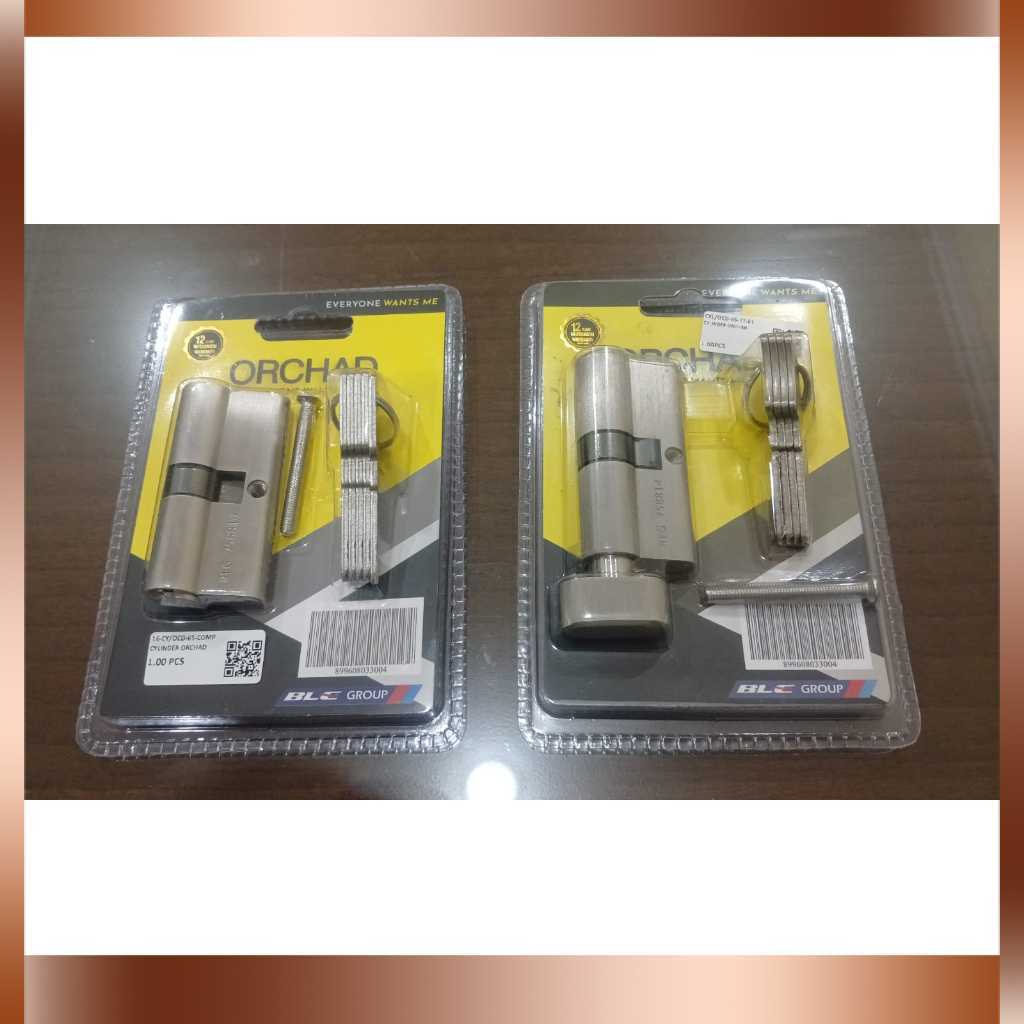 ORCHAD CYLINDER KNOB Silinder Kunci Pintu 65 mm x 32 mm ORCHAD SILINDER KUNCI KUNCI PINTU PUTAR 65MM
