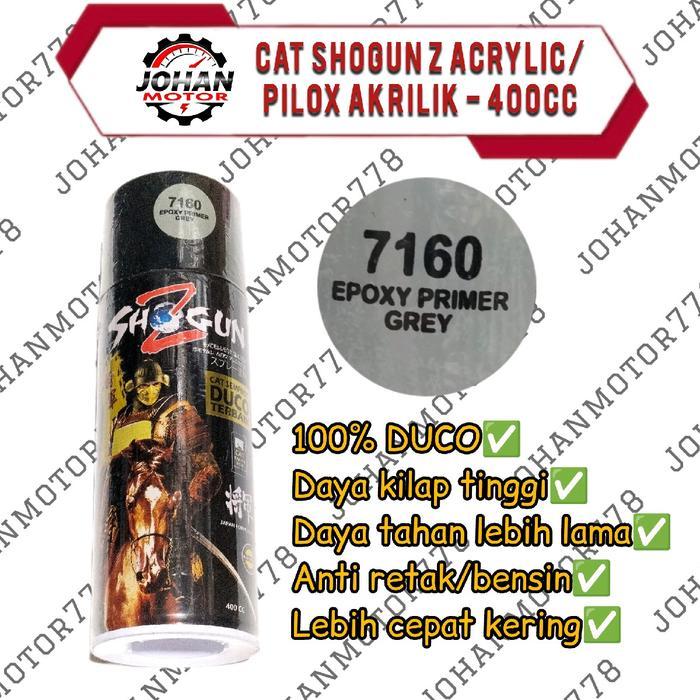 CAT SHOGUN Z ACRYLIC/PILOX EPOXY GREY PREMIUM 400CC TERMURAH GROSIR SURABAYA