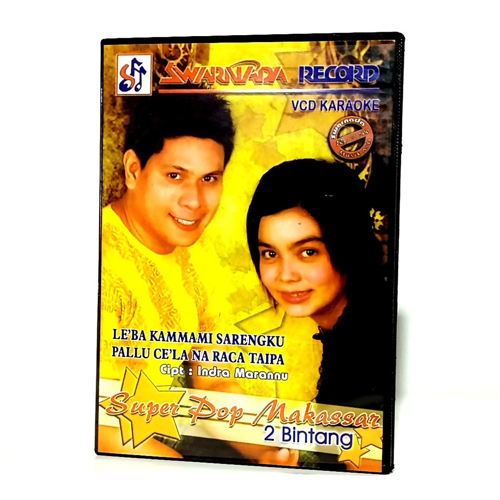 kaset CD VCD Super Pop Makassar 2 Bintang Ilyas Safar Santi Umar Swarnada Record