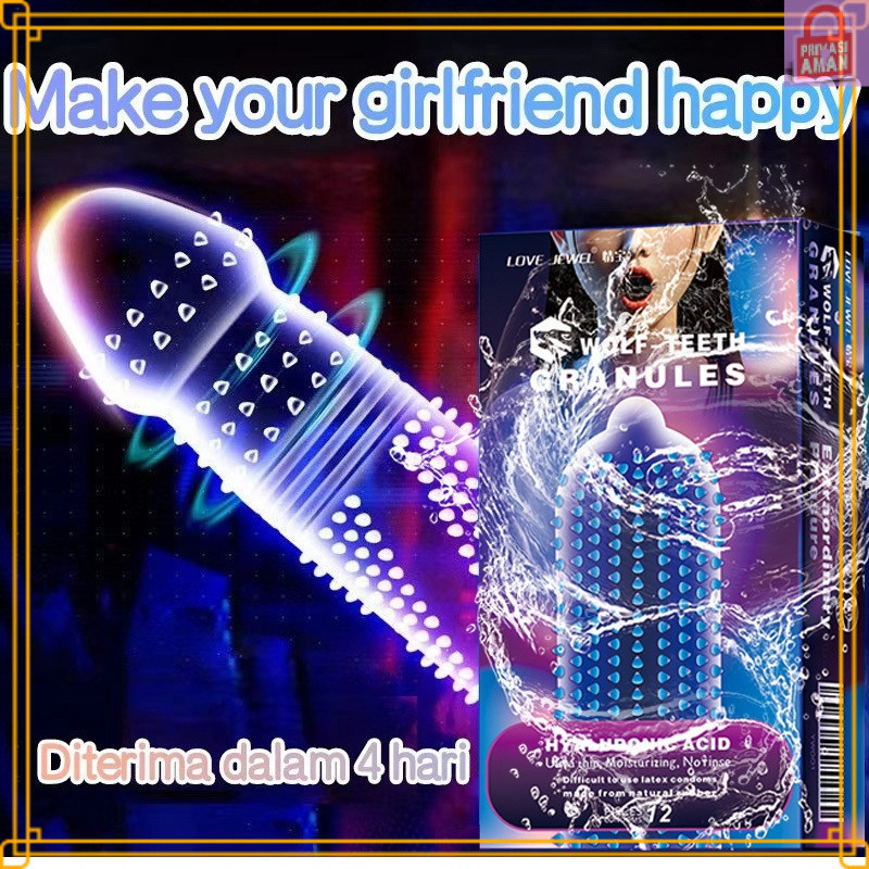 Promo Awal Tahun kondom condom kondomsambung silikon kondom tahan lama pria kondom dotted kondom tah