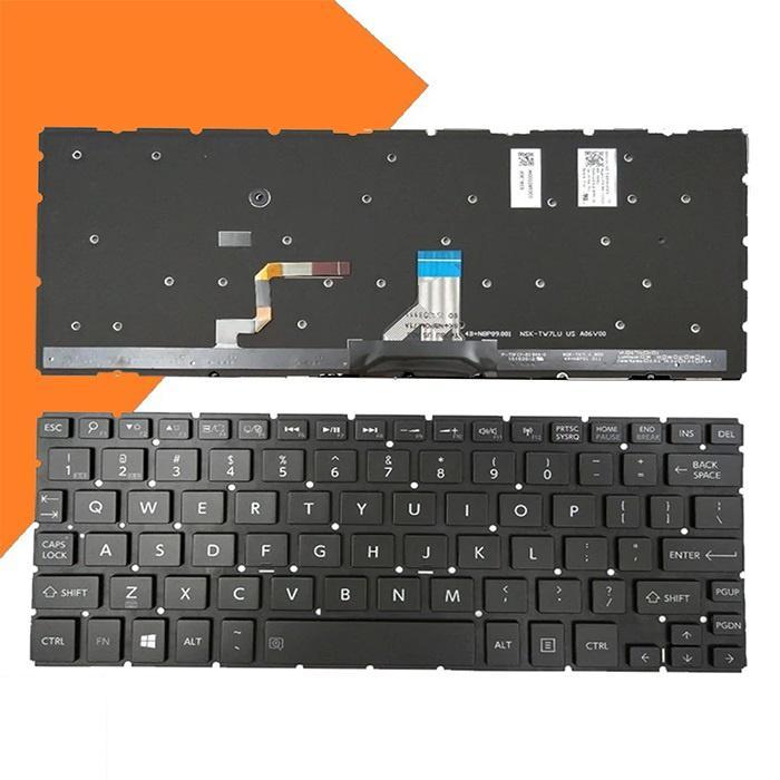 Keyboard Laptop Toshiba Radius 11 L15W L15W-B P20W-C Backlight