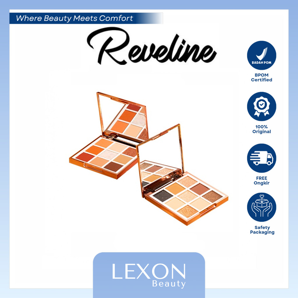 [Reveline] Eyeshadow Palette Peachy
