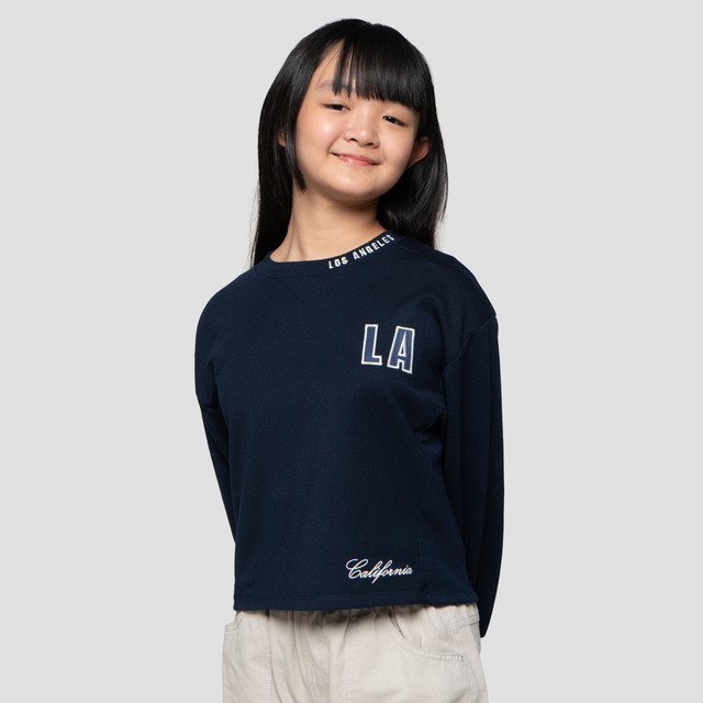 Nevada Bordir Aplikasi Sweater Anak Perempuan 123372191