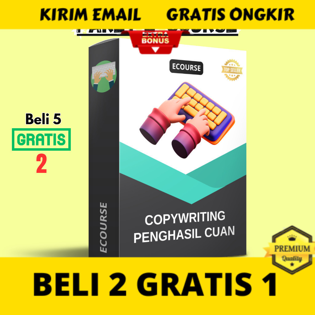 (09) ECOURSE - Copywriting Penghasil Cuan