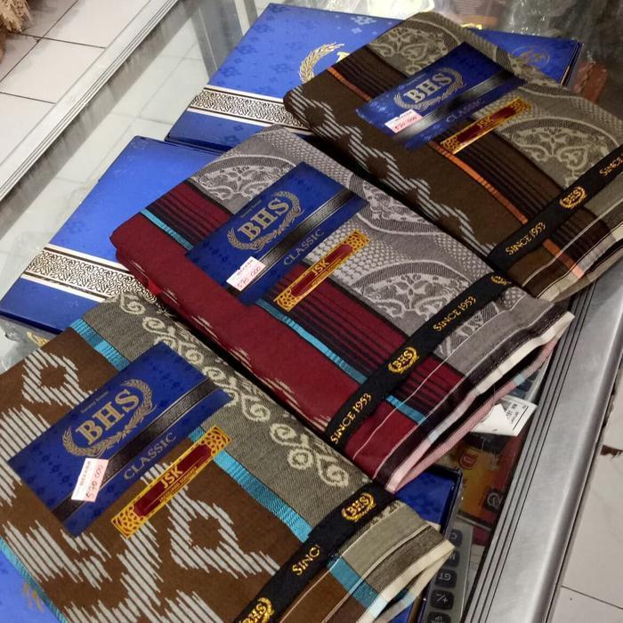 PROMO BIGSALE Sarung BHS Classic SONGKET TIMBUKL Kwg Silver BHS Original BHS CLASSIC JAGUARD SKT KWG