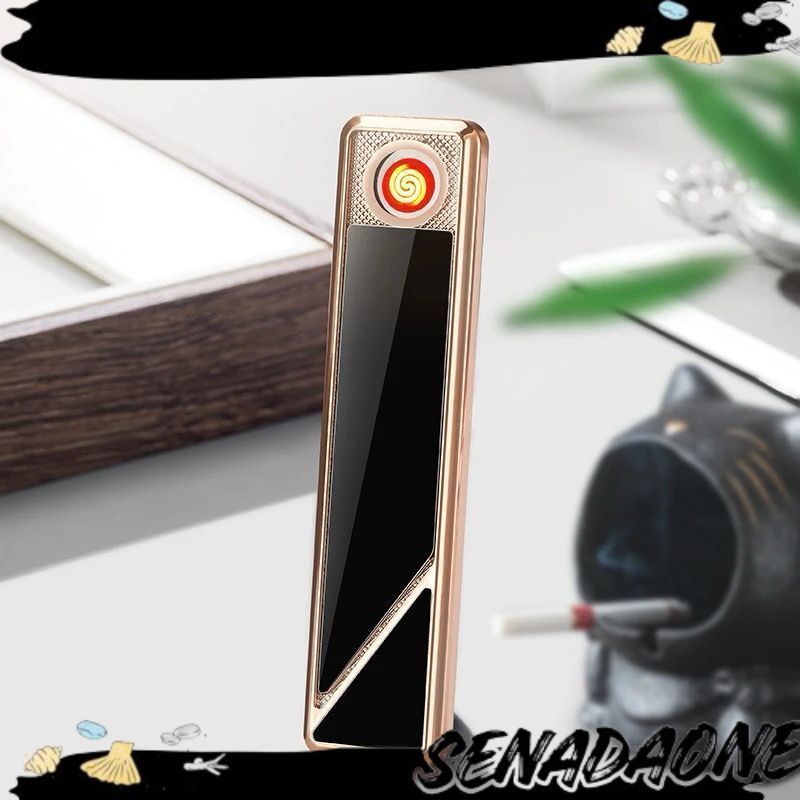 VIRALLL TRENDIII Korek Api Unik Elektrik Kecil Sliding Korek USB Bisa Cas USB Murah KAROS