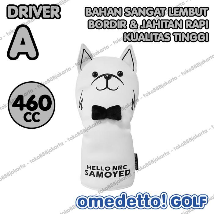PROMO Terlaris CUTE SAMOYED DOG ANJING PUPPY DRIVER WOOD HYBRID IRON PUTTER HIGH QUALITY OMEDETTO - 