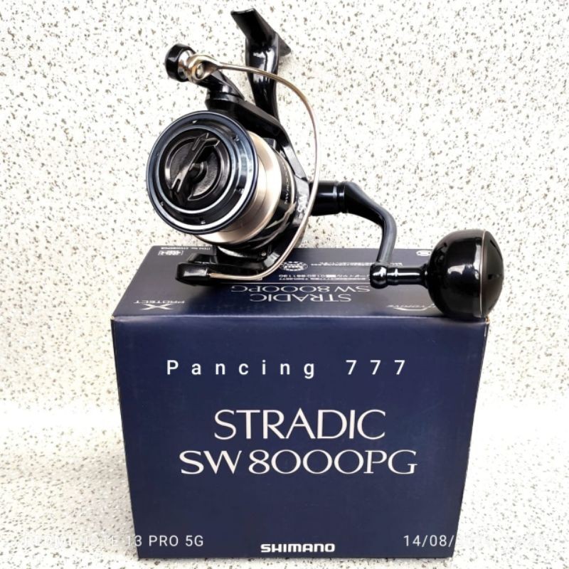 Reel Pancing Shimano Stradic SW 2024 4000 XG 5000 6000 8000 10000 HG