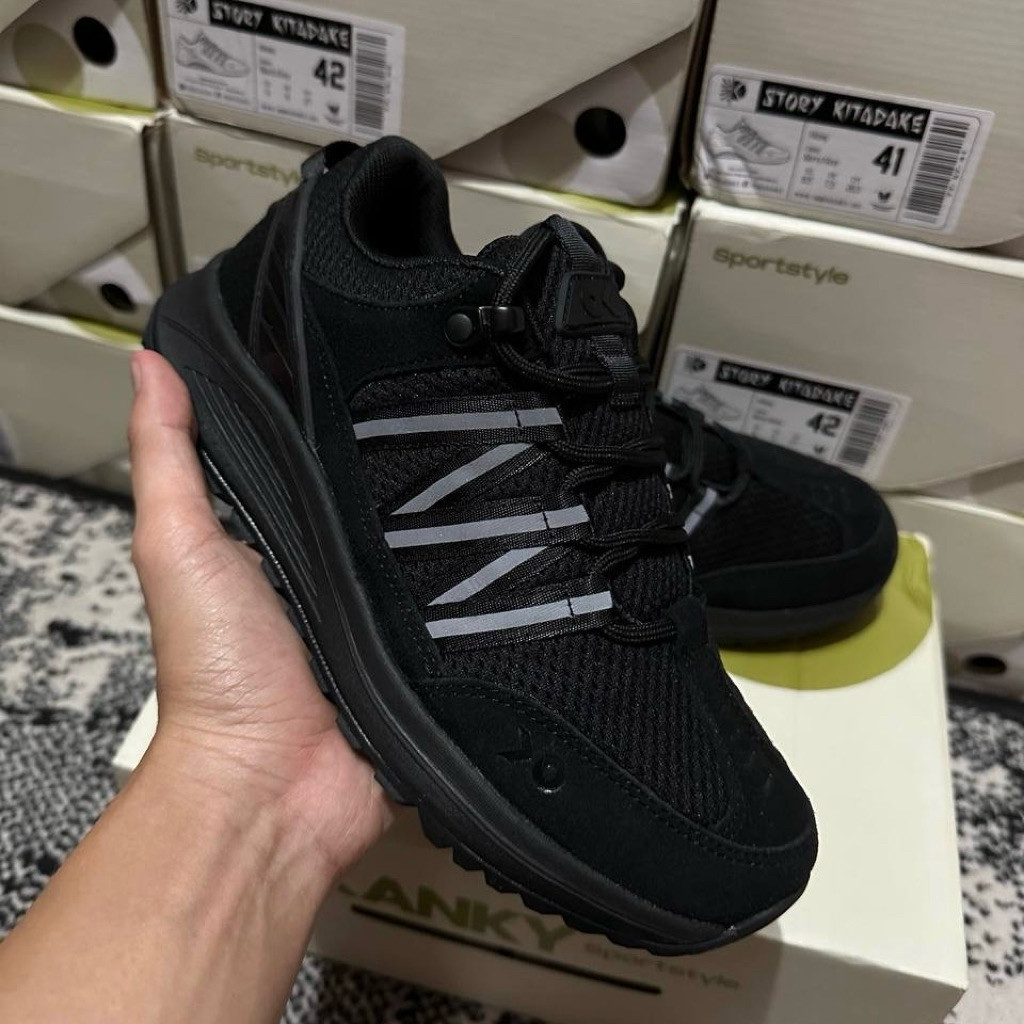 [ORIGINAL] KANKY KITADAKE ALL BLACK / CHARCOAL / NAVY / GREEN / BLACK FOREST / BROWN SUGAR - SEPATU 