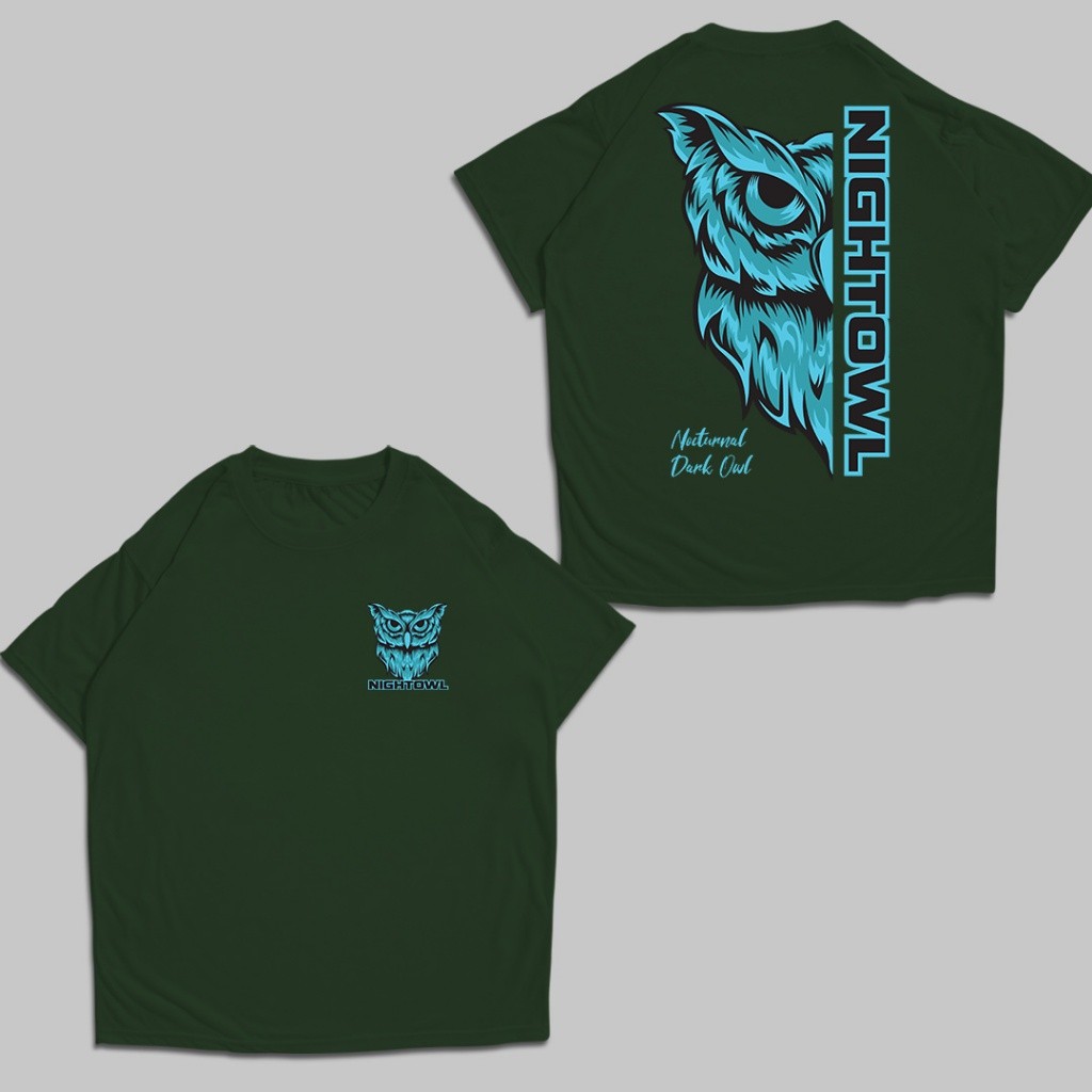 KAOS DISTRO HITAM JEPANG | BAJU PRIA WANITA | JEPANG NIGHTOWL