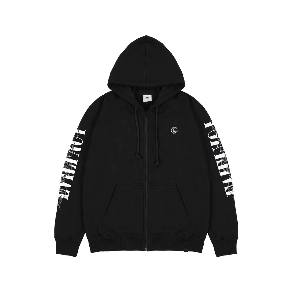 EVIL HOODIE ZIPPER - RAIDEN A26 BLACK