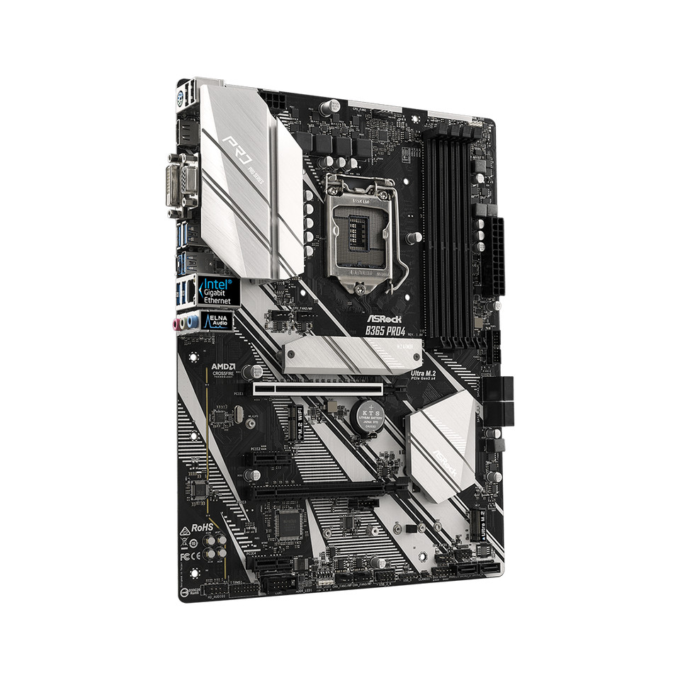 ASROCK B365 Pro4 Motherboard B365 LGA 1151 Support i99900K 9900 i79700K i58500 9400F i39100 CPU DDR4