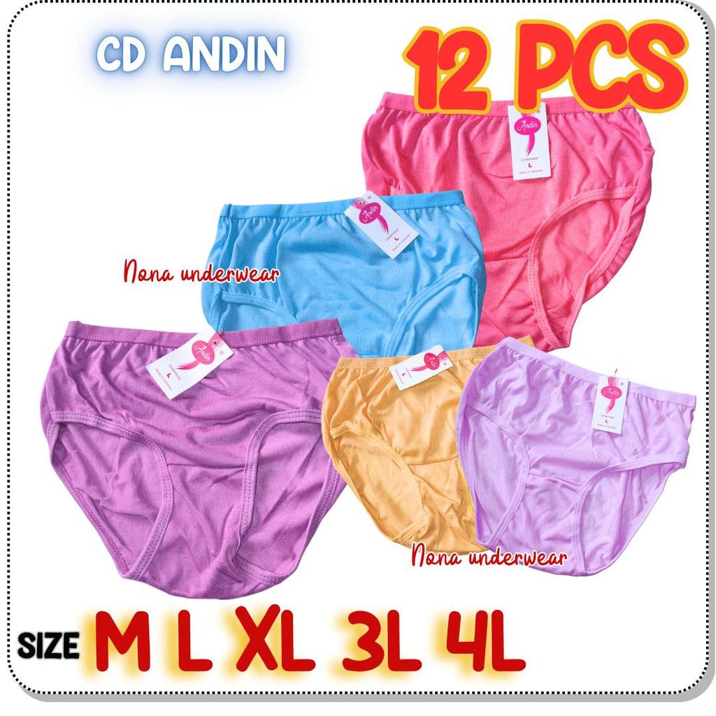 MURAH MERIAH 12 PCS CELANA DALAM PEREMPUAN ANAK REMAJA WANITA CD WANITA SD SMP SMA DEWASA MURAH KEBU