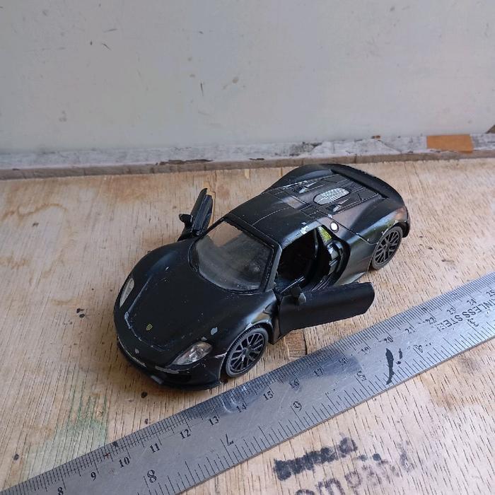 JJtoys diecast RMZ city mobil Porsche spyder 2ND