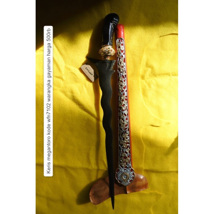 Keris Megantoro warangka gayaman