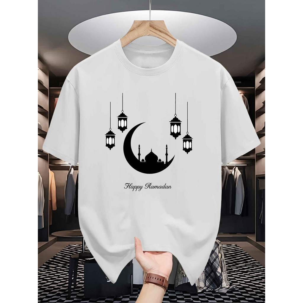 Koleksi Kaos Islami & Arab Fashion Pria & Wanita untuk Ramadhan & Sehari-hari: Kaos Pria Ramadhan Ka