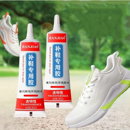 ORIGINAL HANJIAO ( SEE ) Lem Sepatu Hanjiao 50ML Super Kuat Tahan Air
