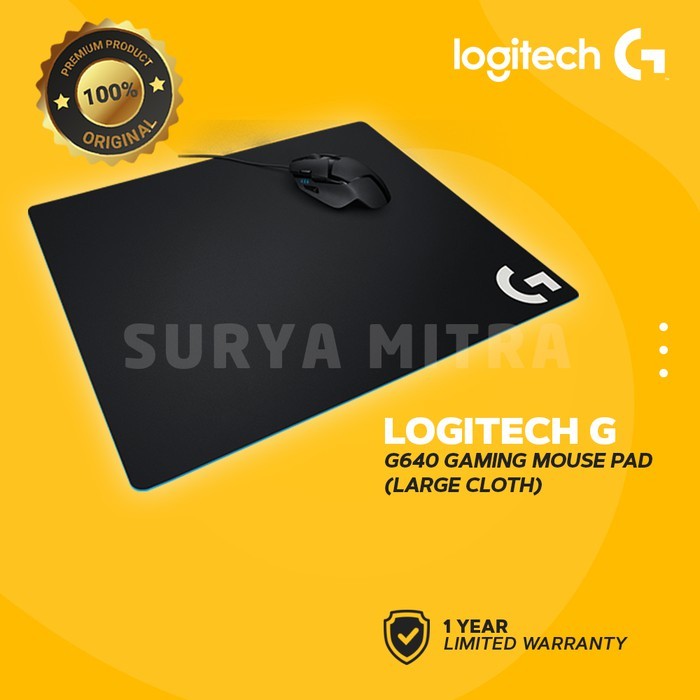 Mousepad Gaming Logitech G640 / G 640 Large Cloth