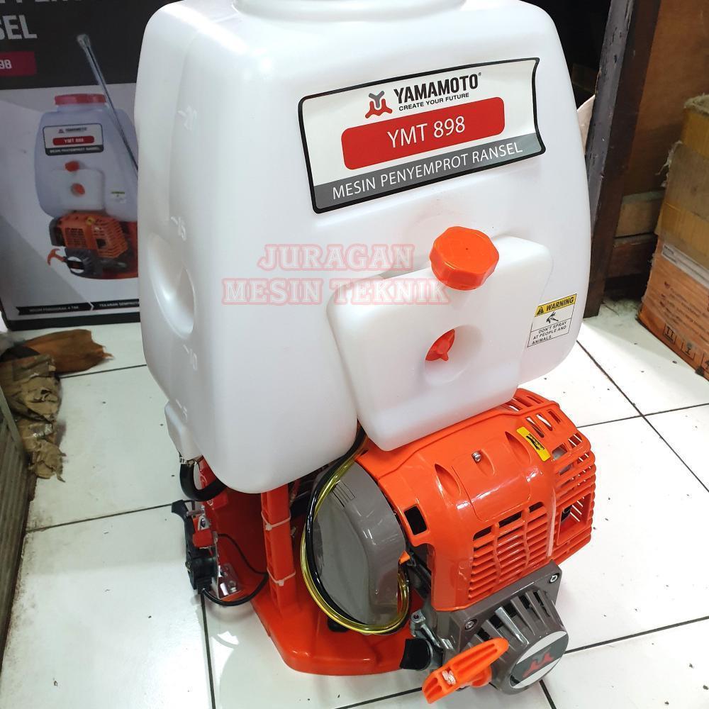 Mesin Semprot Hama Pertanian 4 Tak Yamamoto Knapsack Sprayer Bensin Murni