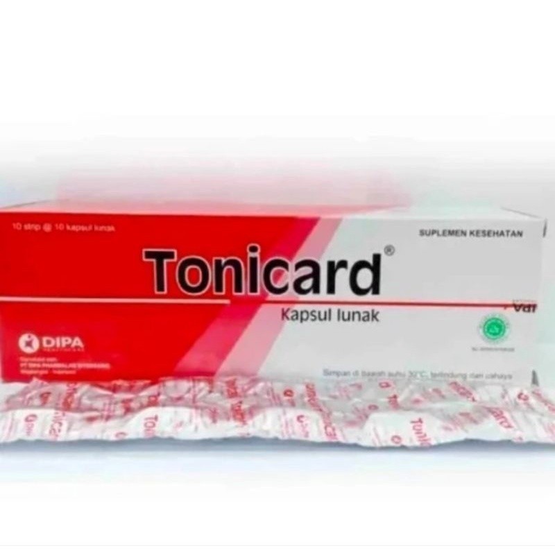 Tonicard Strip 10 Kapsul