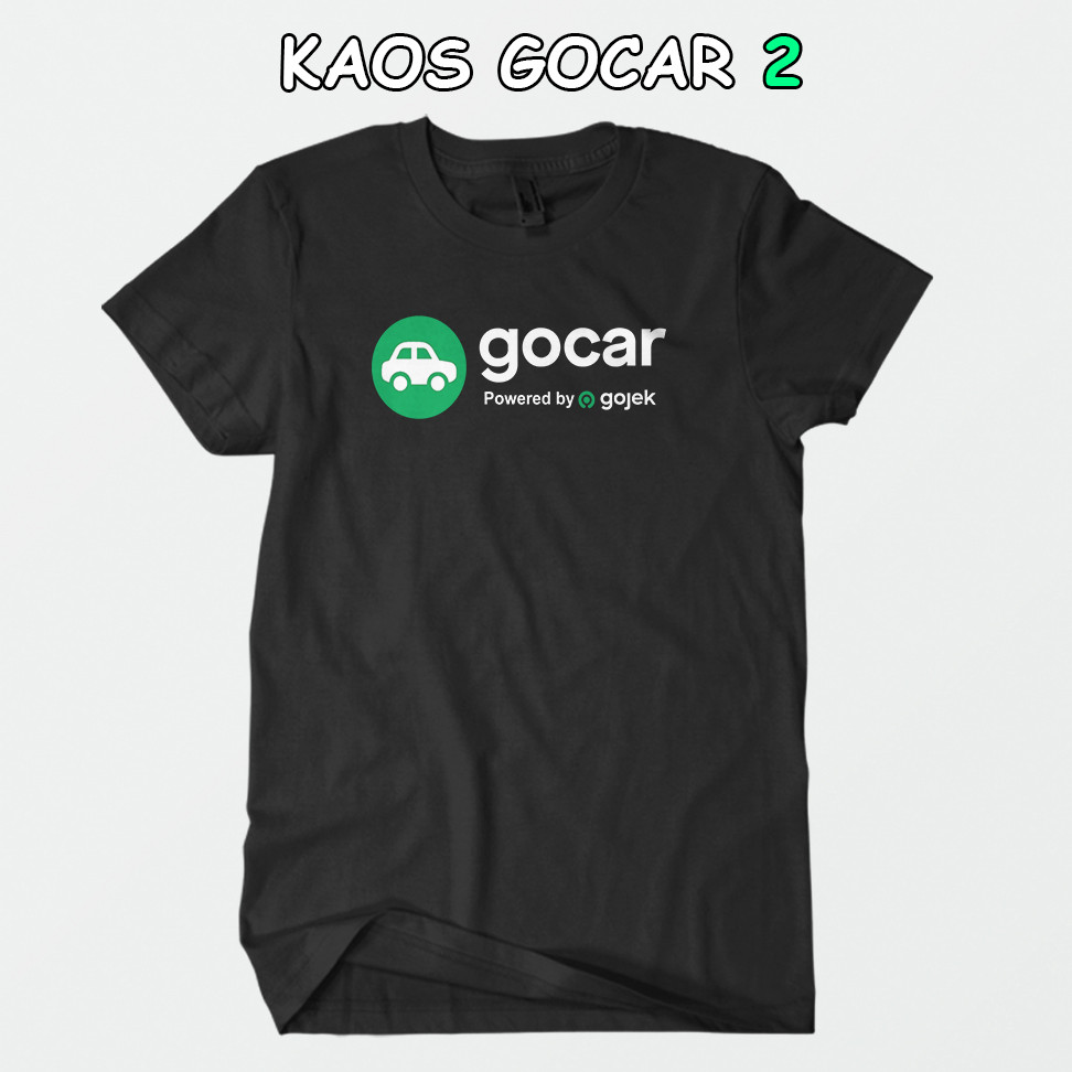 Kaos Gocar / Kaos Unisex / Driver Ojol / Kaos Ojol