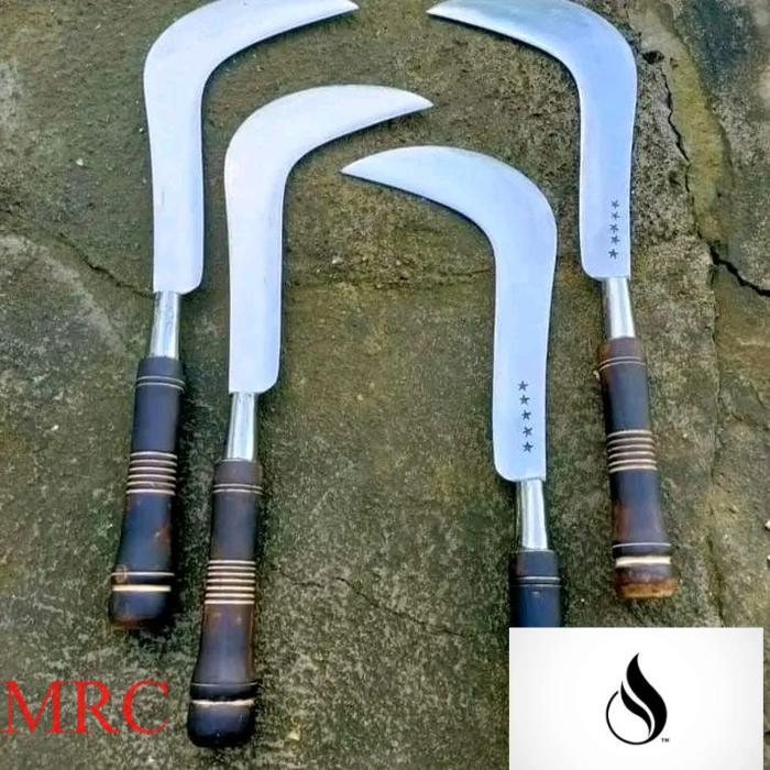 Arit Golok Bendo Ranting Bahan Baja Putih