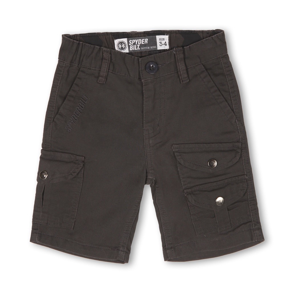 Spyderbilt Celana Pendek Cargo Boxin Planet Surf DARK BROWN