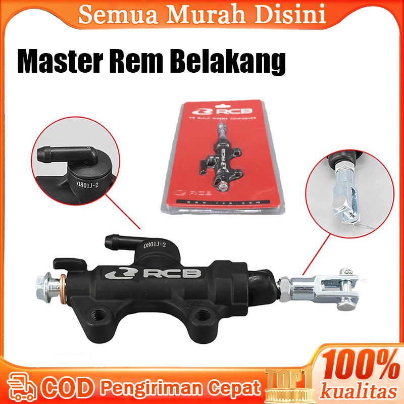 Master Rem Belakang Tonjokan Rem Belakang Rear Brake Pump Motor Bagian modifikasi universal Vixion c
