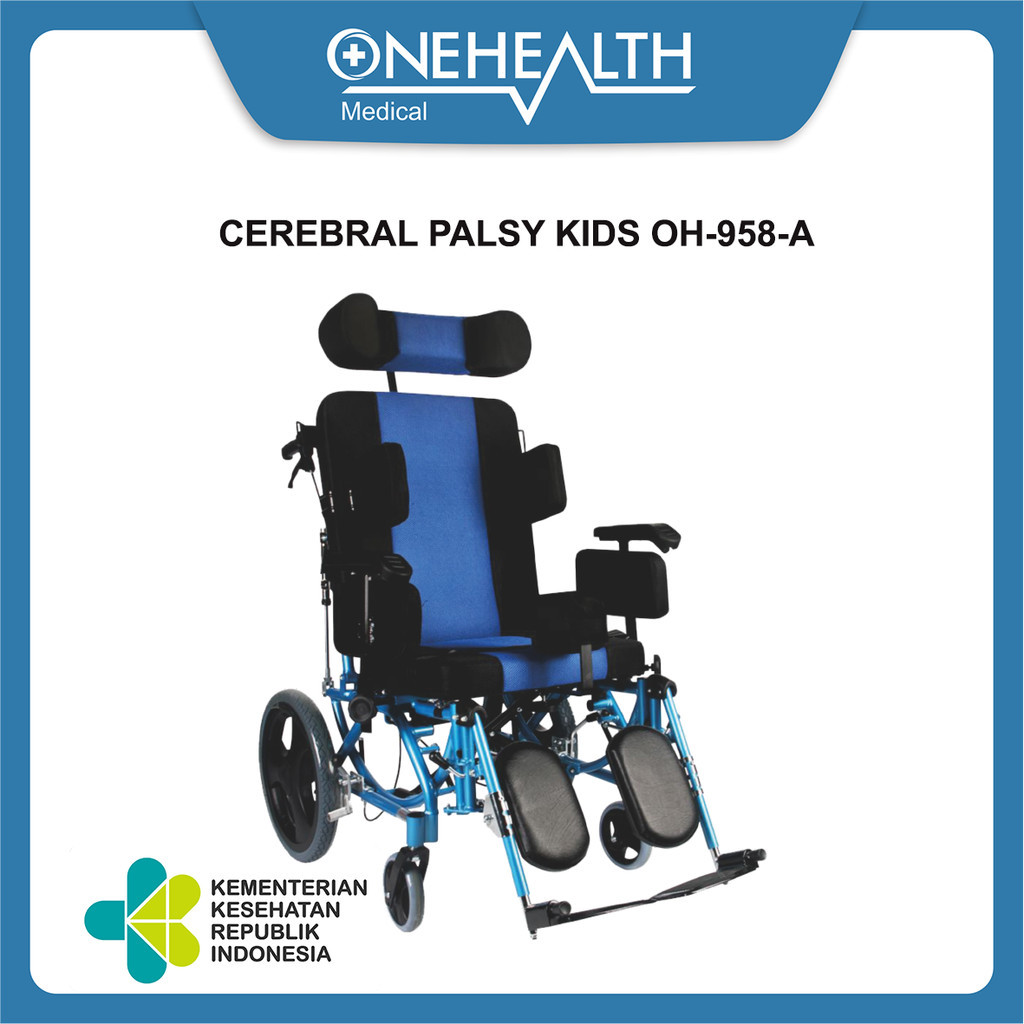 Onehealth Kursi Roda Anak OH958 Cerebral Palsy