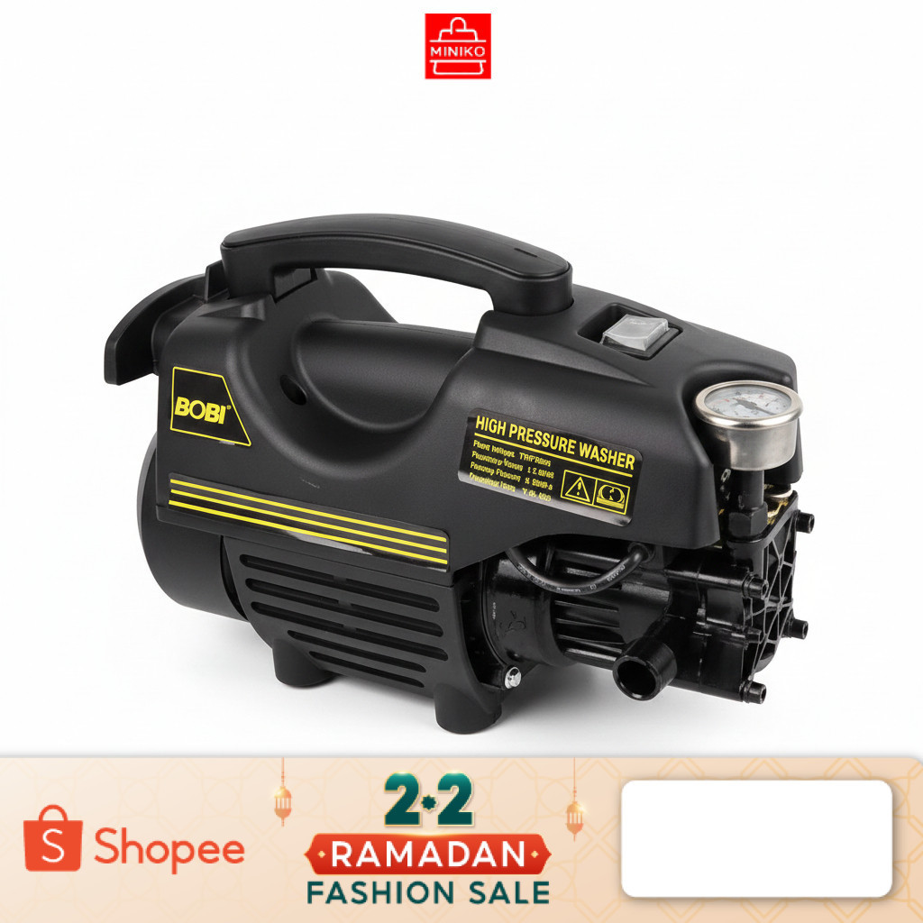 MINIKO Jet Cleaner M26 Induction Motor / Mesin Cuci Steam 120 BAR 500W Irit Listrik Bergaransi
