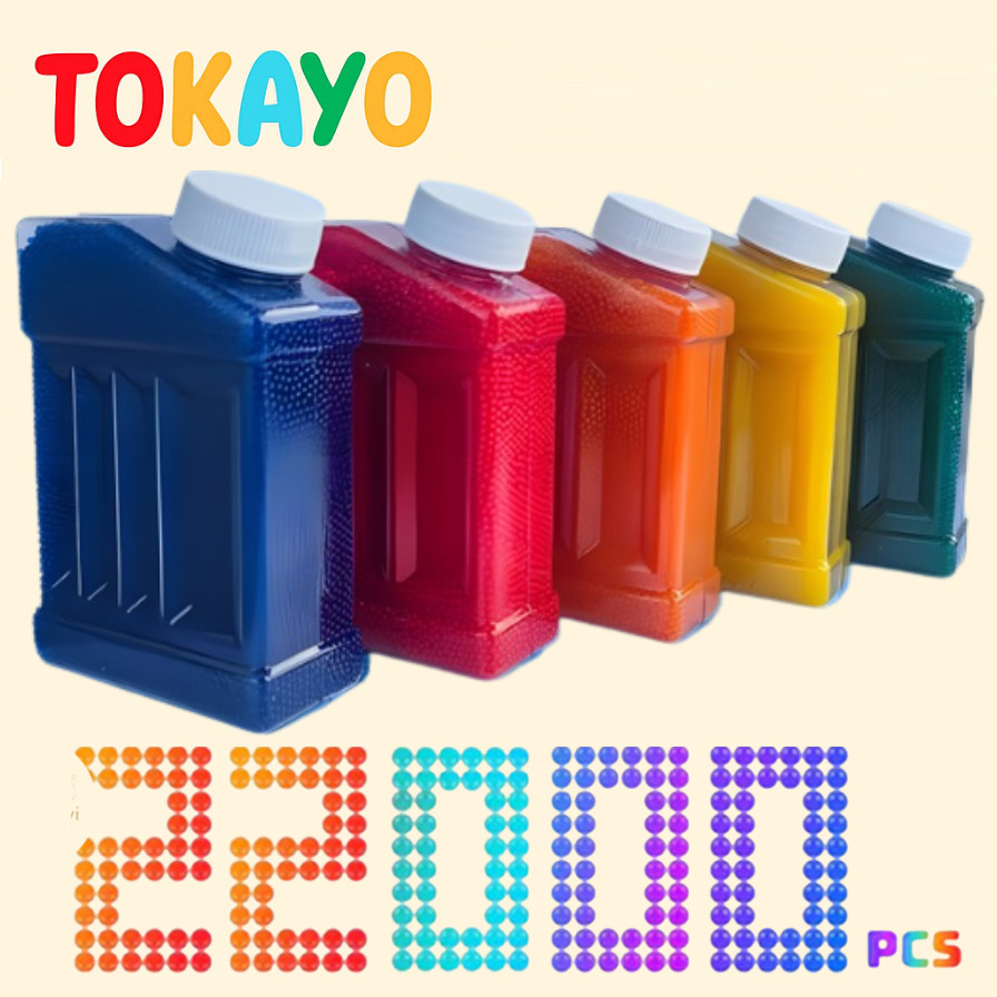 Tokayo Refill Peluru Water Gel Pack 22000 Pcs WaterGel Blaster Mainan Anak Tembak Tembakan Peluru