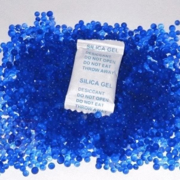 Blue Silica Gel / Bahan Pengawet Kemasan kertas - sachet 1000gr