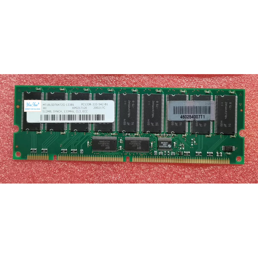 For 133MHz SDram 128MB 256MB 512MB 1GB CL3 PC133R333542B1 SDRAM ECC server memory
