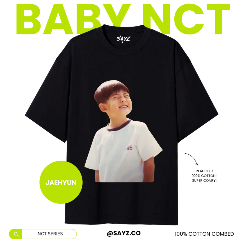 [ READY ] Kaos Baby NCT 127 All member | Doyoung Jaehyun Mark Taeyong Taeil Johnny Haechan Jungwoo Y