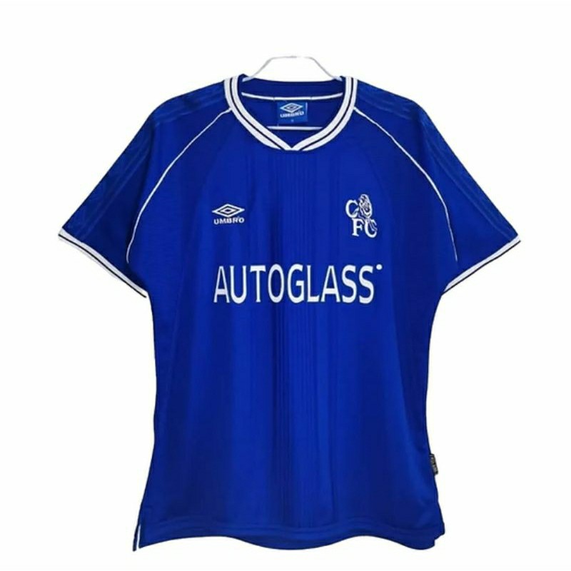 JERSEY BOLA CHELSEA RETRO HOME 1999 2001 JERSEY RETRO CHELSEA HOME 99 01