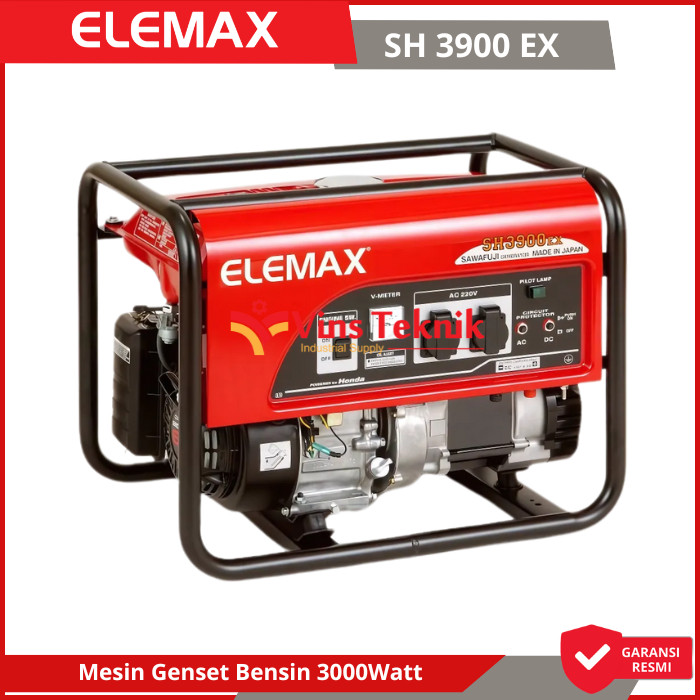 Genset Bensin Elemax SH3900EX 3.3 KVA - Portable Generator Set