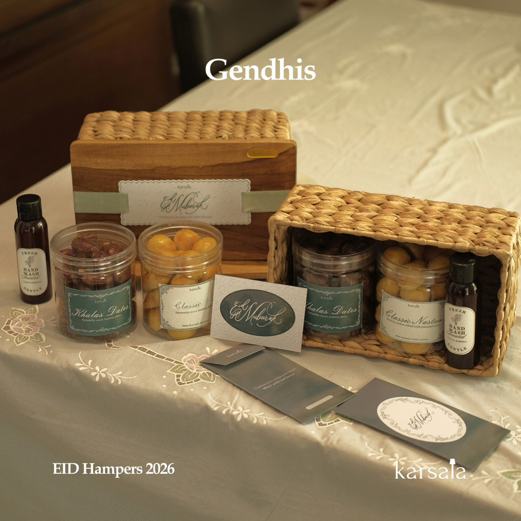 GENDHIS - Hampers Lebaran 2026 | Parcel Idul Fitri Premium | Kue Kering Custom Box