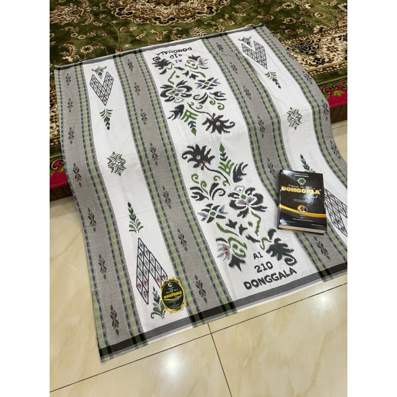 Sarung Donggala Kembang Motif Sutra A1 210 New