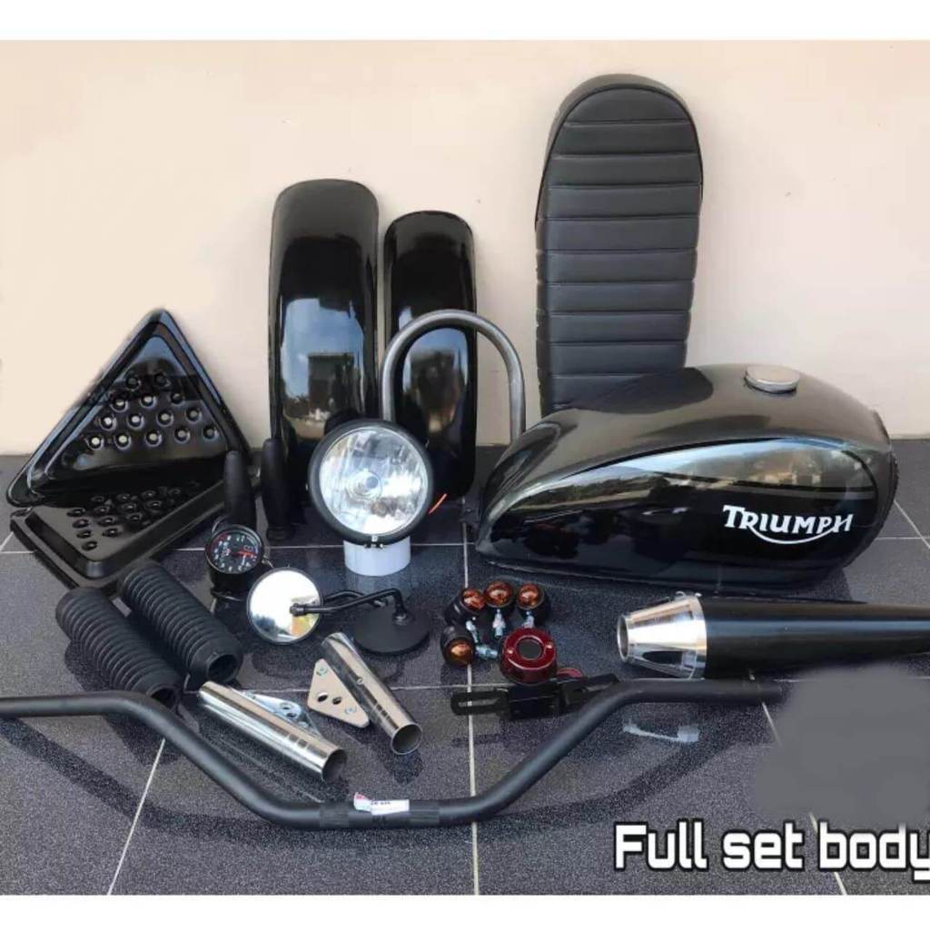 [GM] Paket tangki motor Paket Full Set Body Komplit Murah Motor Custom Japstyle Lengkap Komplit Mura