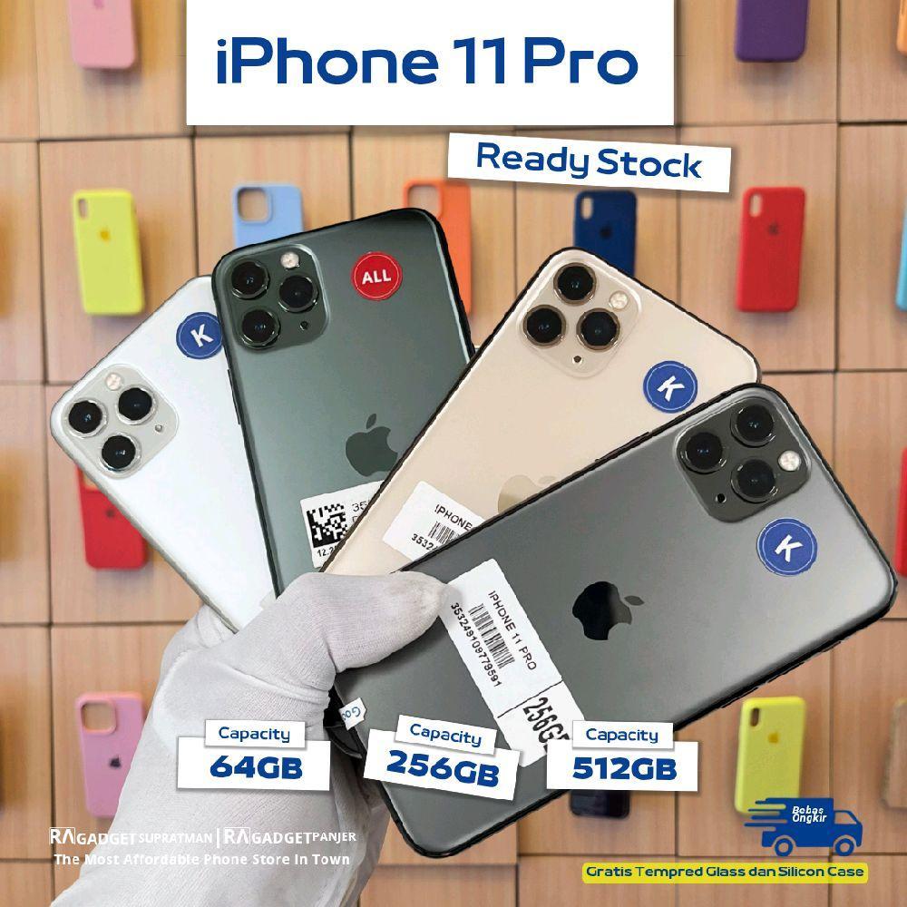 iPhone 11 pro 256gb Second Original Fullset mulus