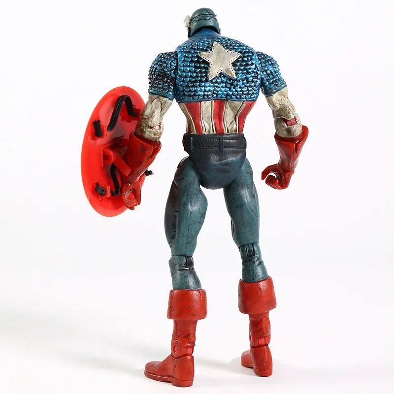 Marvel Legends Zombie Captain America Spiderman Hulk Action Figure  What If Zombies Super Hero Serie