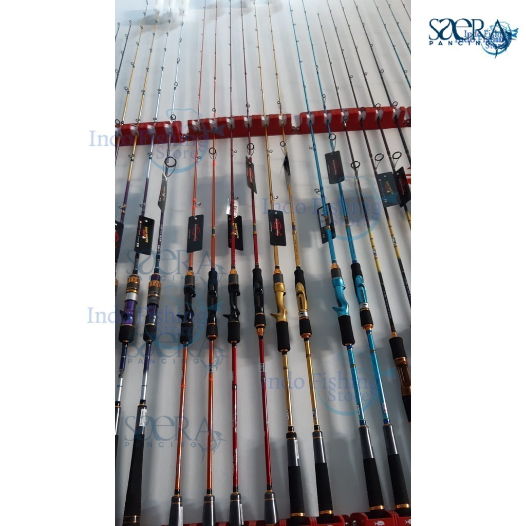 Saera Pancing Joran Jigging Jabrik PE 0.6 PE 0.8 PE 1.2 Dan PE 2 OH Relix Nusantara Free Packing Pip