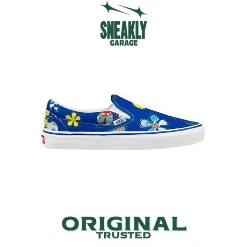 Sepatu Vans Slip On Classics X Spongebob Aloha bob  Sneakers Unisex