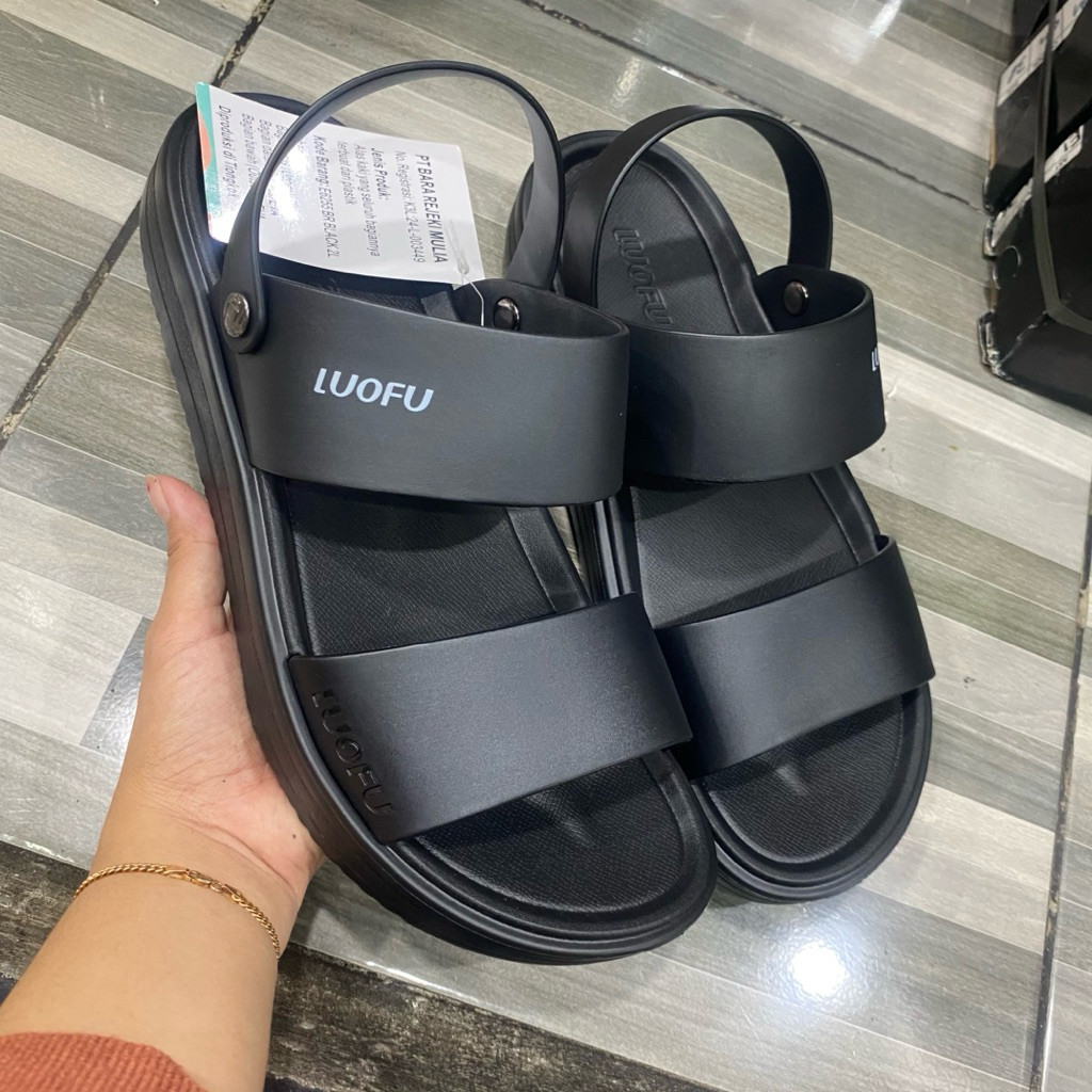 LUOFU - SEPATU SANDAL LUOFU COWOK - SANDAL LUOFU LET - LET LUOFULuofu Bara Bara