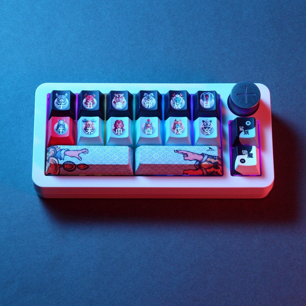 DARMOSHARK SK16 QMK Custom Keyboard - Minimalistic 16-key Keyboard