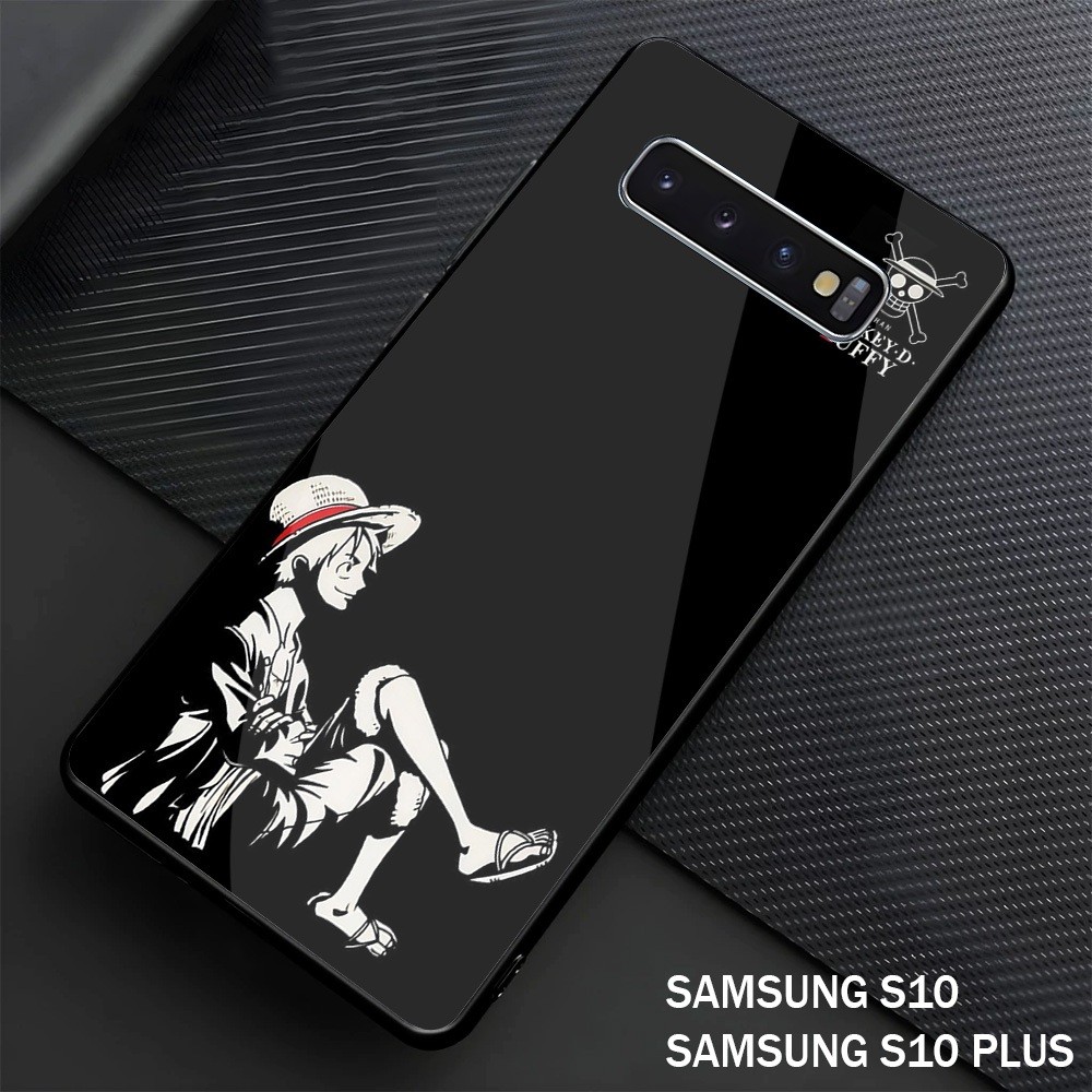 Softcase Kilau Glass Hp Terbaru Samung S10 PLUS I S10 silikon Hp Samsung S10 PLUS I S10 Case Mewah M