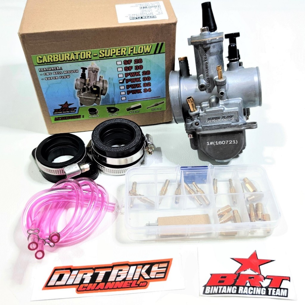 Karburator Karbu BRT PWK 28 & 30 SUPERFLOW GEN 2 GENERASI 2