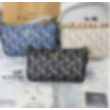 Top Handle Pouch Horse and Carriage Print ORIGINAL FULLSET