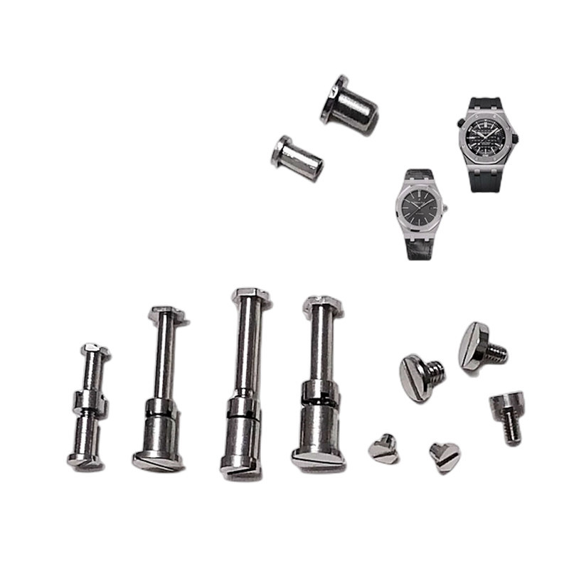 Watch Case Back Cover Slotted Screws Bottom Nut Replacement Repair Parts for AP 26331 15703 15400 26