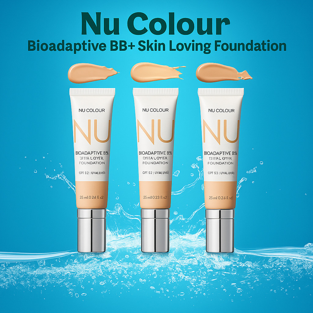 NUS Skin Foundation Bioadaptive BB+ Skin Loving Foundation Ivory , Linen , Natural Beige NU Colour O